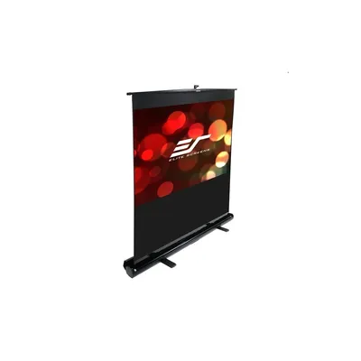 Hordozható vászon 120&#34; (16:9) manuális pull up EliteScreens F120NWH (267 x 150 cm, Fekete váz) F120NWH fotó