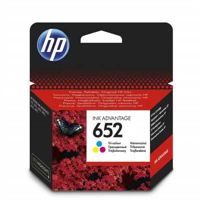 HP F6V24AE (652) háromszínű tintapatron - Már nem forgalmazott termék F6V24AE fotó