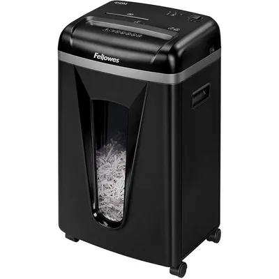 Iratmegsemmisítő mikrokonfetti 9 lap FELLOWES Microshred 450M FELLOWES-4074101 fotó