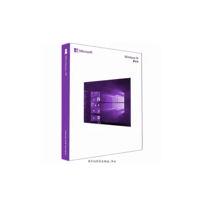 Microsoft Windows 10 Pro 32-bit ENG 1 Felhasználó Oem 1pack operációs rendszer szoftver FQC-08969 fotó