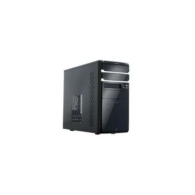 350W 12 cm fekete microATX ház FS-01B fotó
