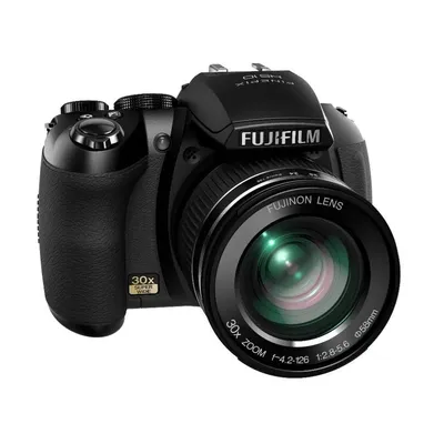 Fuji FINEPIX HS10 digitális fényképezőgép fekete 10MP 2 év FUJI36216 fotó