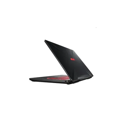 Asus laptop 15,6&#34; FHD i7-8750H 8GB 1TB SSHD + 128GB SSD GTX-1050-4GB  FreeDOS háttérvilágítású billentyűzet TUF Gaming FX504GD-DM707 Fekete FX504GD-DM707 fotó