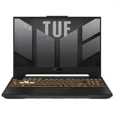 Asus TUF laptop 15,6&#34; FHD i5-12500H 8GB 512GB RTX3050 W11 fekete Asus TUF Gaming F15 FX507ZC4-HN056W fotó