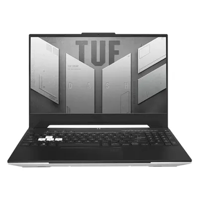 Asus TUF laptop 15,6&#34; FHD i7-12650H 16GB 512GB RTX3050Ti DOS fehér Asus TUF Dash F15 FX517ZE-HN040 fotó
