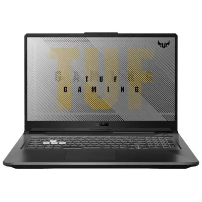 Asus TUF laptop 17,3&#34; FHD i5-11400H 8GB 512GB RTX3050 DOS szürke Asus TUF Gaming F17 FX706HCB-HX111C fotó
