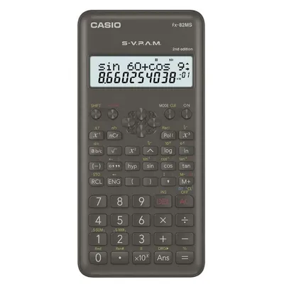 Casio FX 82MS 2E tudományos számológép FX-82MS-2E fotó