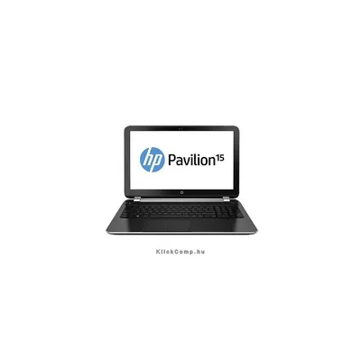 HP Pavilion 15-n200sh 15,6&#34; notebook  AMD A4-5000M 1,5GHz 4GB 1TB DVD író ezüst-fekete notebook G1N00EA fotó