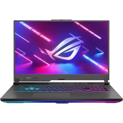 Asus ROG laptop 17,3&#34; FHD R9-7845HX 16GB 512GB RTX4050 NOOS szürke Asus ROG Strix G17 G713PU-HX040 fotó