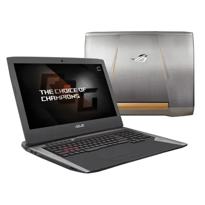 ASUS laptop 17,3&#34; FHD i7-6700HQ 8GB 1TB GTX-1060M-6GB Szürke G752VM-GC002D fotó