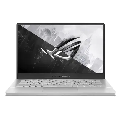 Asus ROG laptop 14&#34; QHD R7-5800HS 16GB 512GB RTX3050Ti W10 fehér Asus ROG Zephyrus G14 GA401QE-K2208T fotó
