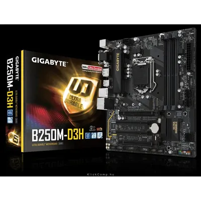 Alaplap B250M s1151 Gigabyte GA-B250M-D3H GA-B250M-D3H fotó