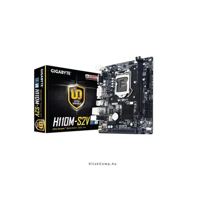 Alaplap H110 LGA1151 mATX Gigabyte H110M-S2V Intel