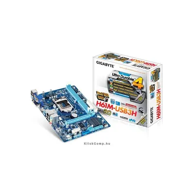 Gigabyte GA-H61M-USB3H LGA1155 GA-H61M-USB3H fotó