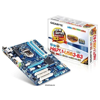 H67A-USB3-B3 Intel H67 LGA1155 ATX alaplap 3 év GA-H67A-USB3-B3 fotó