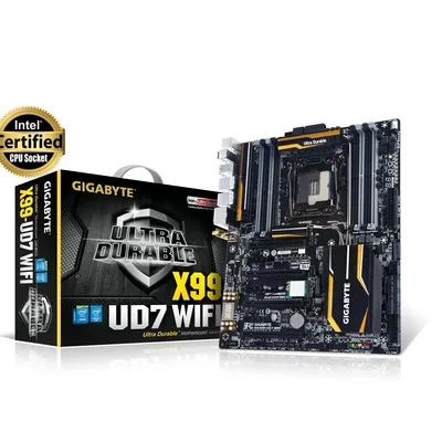 X99-UD7 WIFI Intel X99 LGA2011 E-ATX alaplap GA-X99-UD7-WIFI fotó