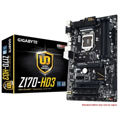 Gigabyte Z170-HD3 alaplap skt1151 GA-Z170-HD3 fotó