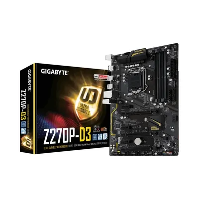 Alaplap Z270 S1151 Gigabyte Z270P D3 GA-Z270P-D3 fotó