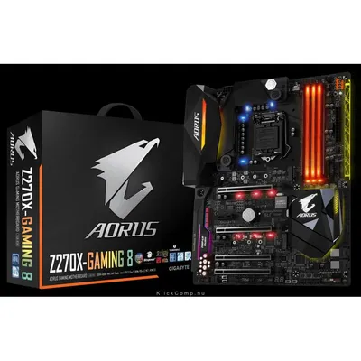 Alaplap Z270 s1151 Gigabyte GA-Z270X-GAMING8 GA-Z270X-GAMING8 fotó