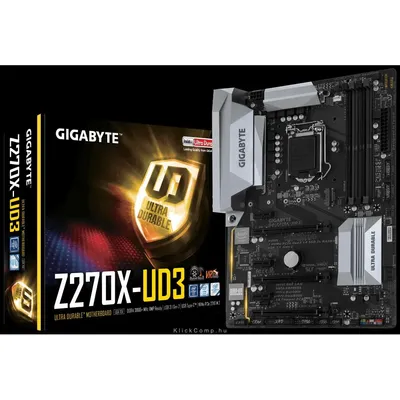 Alaplap Z270 s1151 Gigabyte GA-Z270X-UD3 GA-Z270X-UD3 fotó