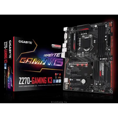 Alaplap Z270 s1151 Gigabyte GA-Z270-Gaming K3 GA-Z270-GAMING-K3 fotó