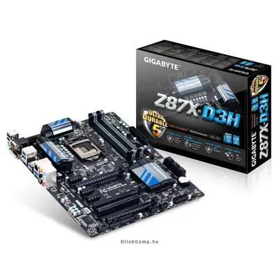 Z87X-D3H Intel Z87 LGA1150 ATX alaplap GA-Z87X-D3H fotó