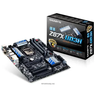 Alaplap Z87X-UD3H LGA1150 Gigabyte GA-Z87X-UD3H fotó