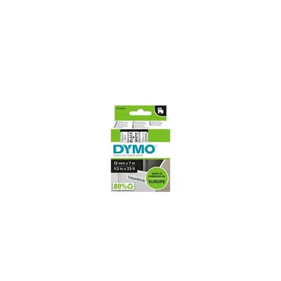 Feliratozógép szalag, DYMO &#34;D1&#34; fehér alapon fekete - Már nem forgalmazott termék GD45013 fotó