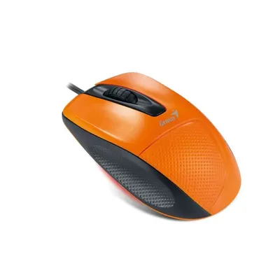 Genius DX-150 VEzetékes Optikai Ergonómikus egér USB narancssárga - Már nem forgalmazott termék GENDX150NARANCS fotó