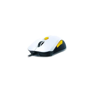 Egér Gamer USB Genius Scorpion M6-600 fehér-narancs GENIUS-31040063103 fotó