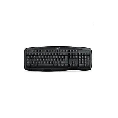 Billentyűzet USB Genius KB-128 fekete GENIUS-31300001404 fotó