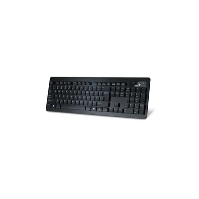 Billentyűzet USB vezetékes Genius SlimStar 126 fekete GENIUS-31310017404 fotó