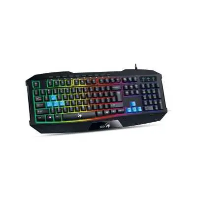 Billentyűzet Gamer USB Fekete Genius Scorpion K215 GENIUS-31310474102 fotó