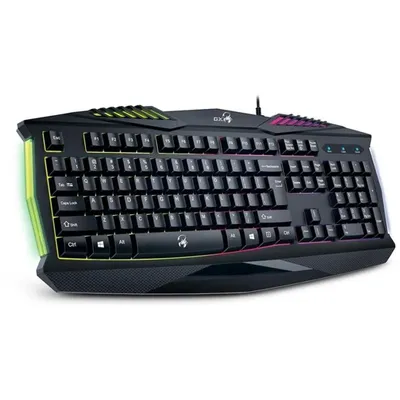 Billentyűzet Gamer USB Genius Scorpion K220 fekete HU GENIUS-31310475109 fotó