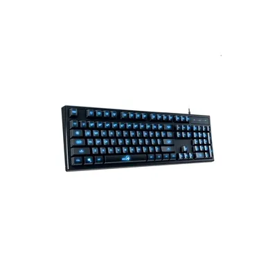 Billentyűzet USB Genius Scorpion K6 RGB multimédiás fekete GENIUS-31310476110 fotó
