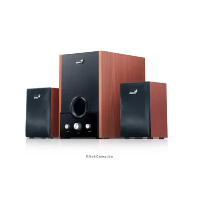 Hangfal 2.1 3.5mm 45W Fadoboz Genius SW-HF 2.1 1700 GENIUS-31731037100 fotó