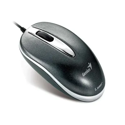 optikai egér Mini Traveler, fekete, USB