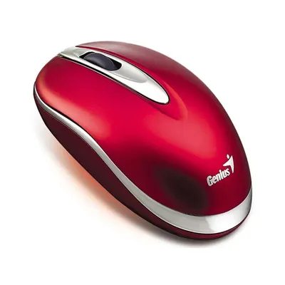 optikai egér Mini Traveler, piros, USB GENMMTRAPU fotó