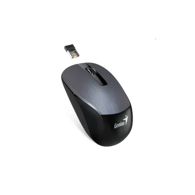 Vezetéknélküli egér Genius NX-7015 fekete ezüst