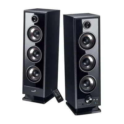 hangfal SP-HF2020, 2.0, fadobozos, fekete GENSSPHF202B fotó