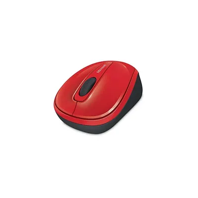 Vezetéknélküli egér Microsoft Wireless Mobile Mouse 3500 piros GMF-00195 fotó