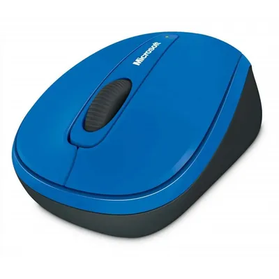Microsoft Wireless Mobile Mouse3500 Mac Windows Cobalt Blue Gloss GMF-00202 fotó