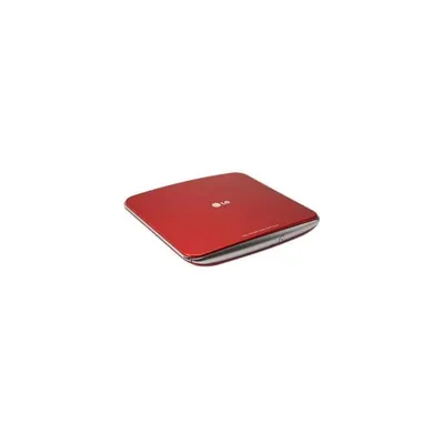 Külső, SLIM 400 gramm DVD-író, új, piros szín GP40NR10 fotó
