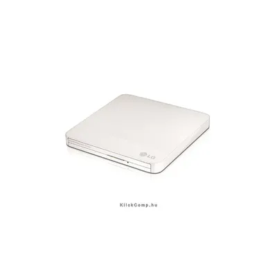 ODD Külső DVD író Ultrakeskeny Fehér; Retail; c.sz: GP50NW40; USB Táp; USB; MAC komp.; 400g; SuperMulti; SecD GP50NW40.AUAE10B fotó