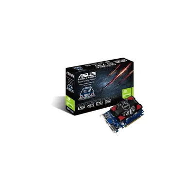 Asus PCI-E Nvidia GT730 2048MB DDR3, 64bit, 700 1600Mhz, Dsub, DVI, HDMI, Aktív GT730-2GD3 fotó