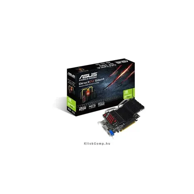Asus PCI-E Nvidia GT740 2048MB DDR3, 128bit, 993/1782Mhz, Dsub, DVI, HDMI, Low Profile, Passzív GT740-DCSL-2GD3 fotó
