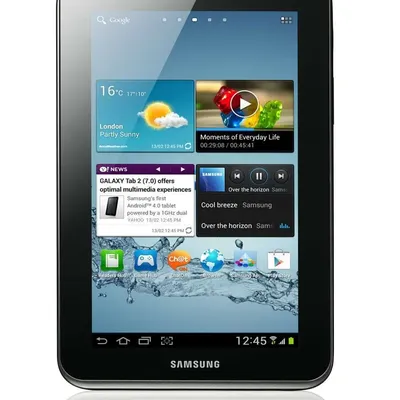 7" Galaxy TAB 2 Espresso 8GB Titanium Silver tablet Wi-Fi GT-P3110TSAXEH fotó