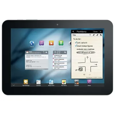 8,9" Galaxy TAB 16GB Pure White tablet Wi-Fi Only 2 év GT-P7310UWAXEH fotó