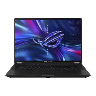 Asus ROG laptop 16&#34; QHD+ R9-6900HS 32GB 1TB RTX3050Ti W11 fekete Asus ROG Flow X16 GV601RE-M5061W fotó