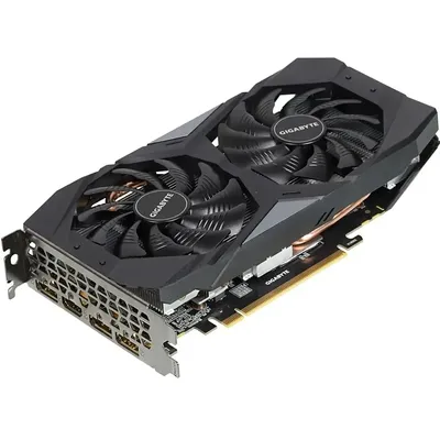 VGA GTX1660 6GB GDDR5 192bit PCIe Gigabyte nVIDIA GeForce GV-N1660OC-6GD fotó